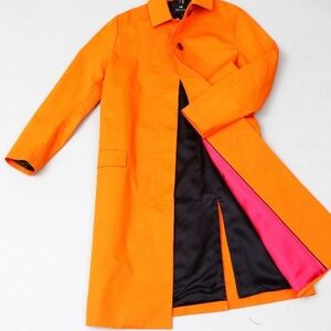 NWT 🧡 Paul Smith Orange Trenchcoat